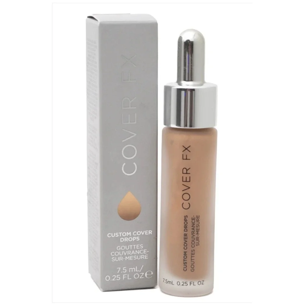 Cover FX Custom Cover Drops Foundation N Deep 1 Concentrated Pigment 0.25oz NEW